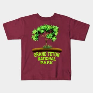 Grand Teton National Park Kids T-Shirt